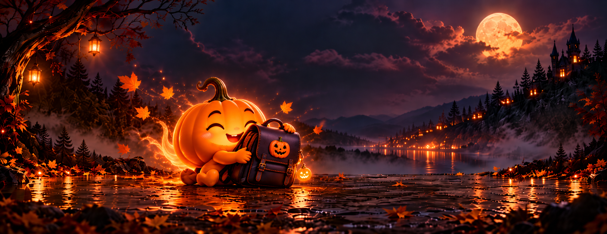 Halloween iskolatáskák – OXYBAG Halloween